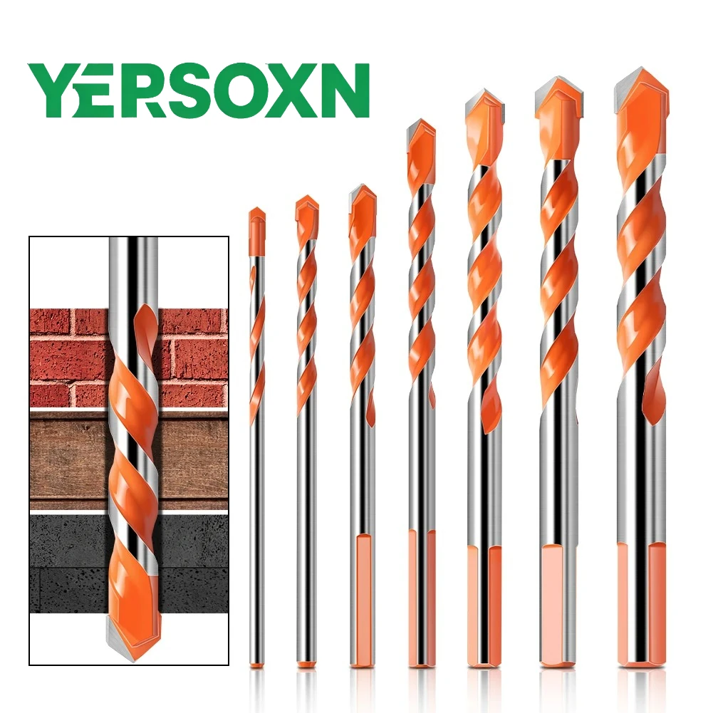 1PC Threaded Triangle Tungsten Steel Wall Tile Concrete Drilling Bit Household Marble Overlord Diamond Hand Electric Drill
1PC Threaded Triangle Tungsten Steel Wall Tile Concrete Drilling Bit Household Marble Overlord Diamond Hand Electric Drill