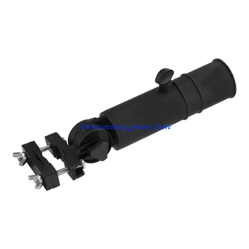 652D Trolley Umbrella Holder Multifunction Umbrella Mounting Rack Adjustable Umbrella Support Frame for Golf Cart Wheelchair