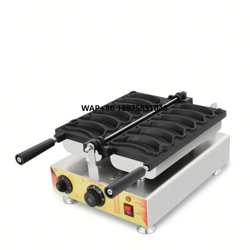 Commercial Waffle Crispy Maker Snack Maker Cheese Waffle Cake Bread Maker LPG Banana Shape Waffle
Commercial Waffle Crispy Maker Snack Maker Cheese Waffle Cake Bread Maker LPG Banana Shape Waffle