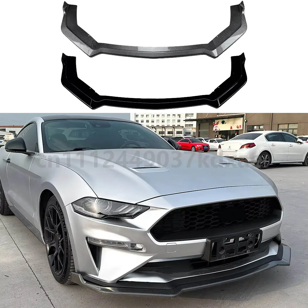 For 2018-2023 Ford Mustang MK6.5 Car Front Bumper Spoiler Lip Lower Body Kit Diffuser Splitter Tuning Guard Auto Accessories
For 2018-2023 Ford Mustang MK6.5 Car Front Bumper Spoiler Lip Lower Body Kit Diffuser Splitter Tuning Guard Auto Accessories