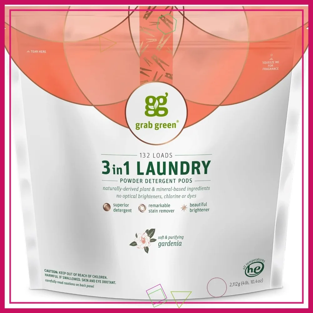 Натуральные капсулы для стирки 3-в-1, аромат гардении с эфирными маслами, 132 стирки, на основе органических ферментов, на растительной основе
Натуральные капсулы для стирки 3-в-1, аромат гардении с эфирными маслами, 132 стирки, на основе органических ферментов, на растительной основе