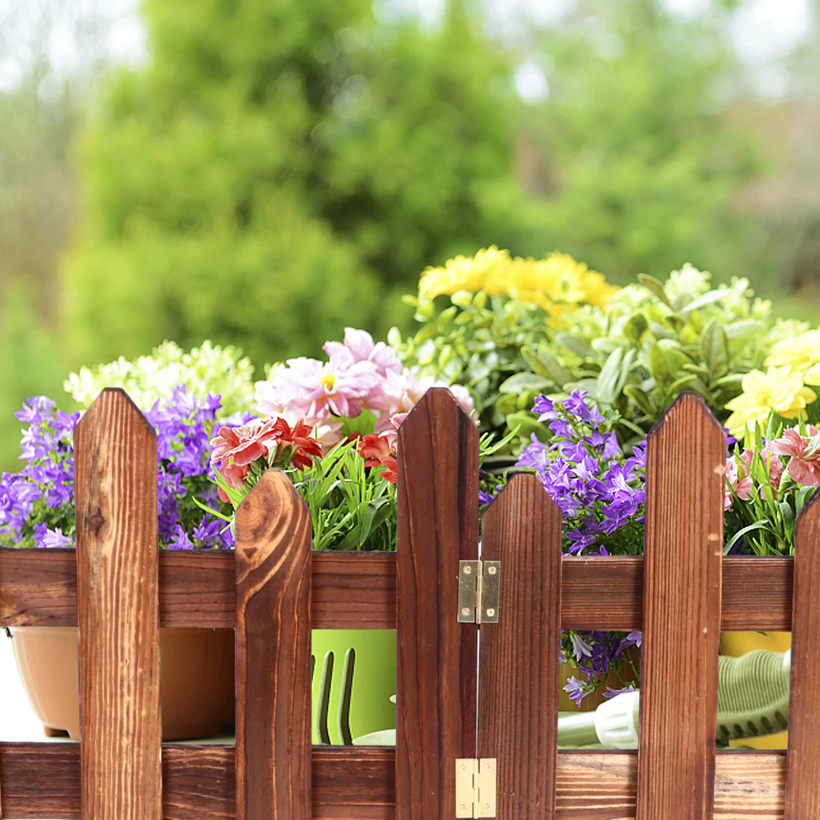 Garden Fencing Animal Barrier Carbonized Wooden Pile Fence Christmas Tree Decorative
Garden Fencing Animal Barrier Carbonized Wooden Pile Fence Christmas Tree Decorative