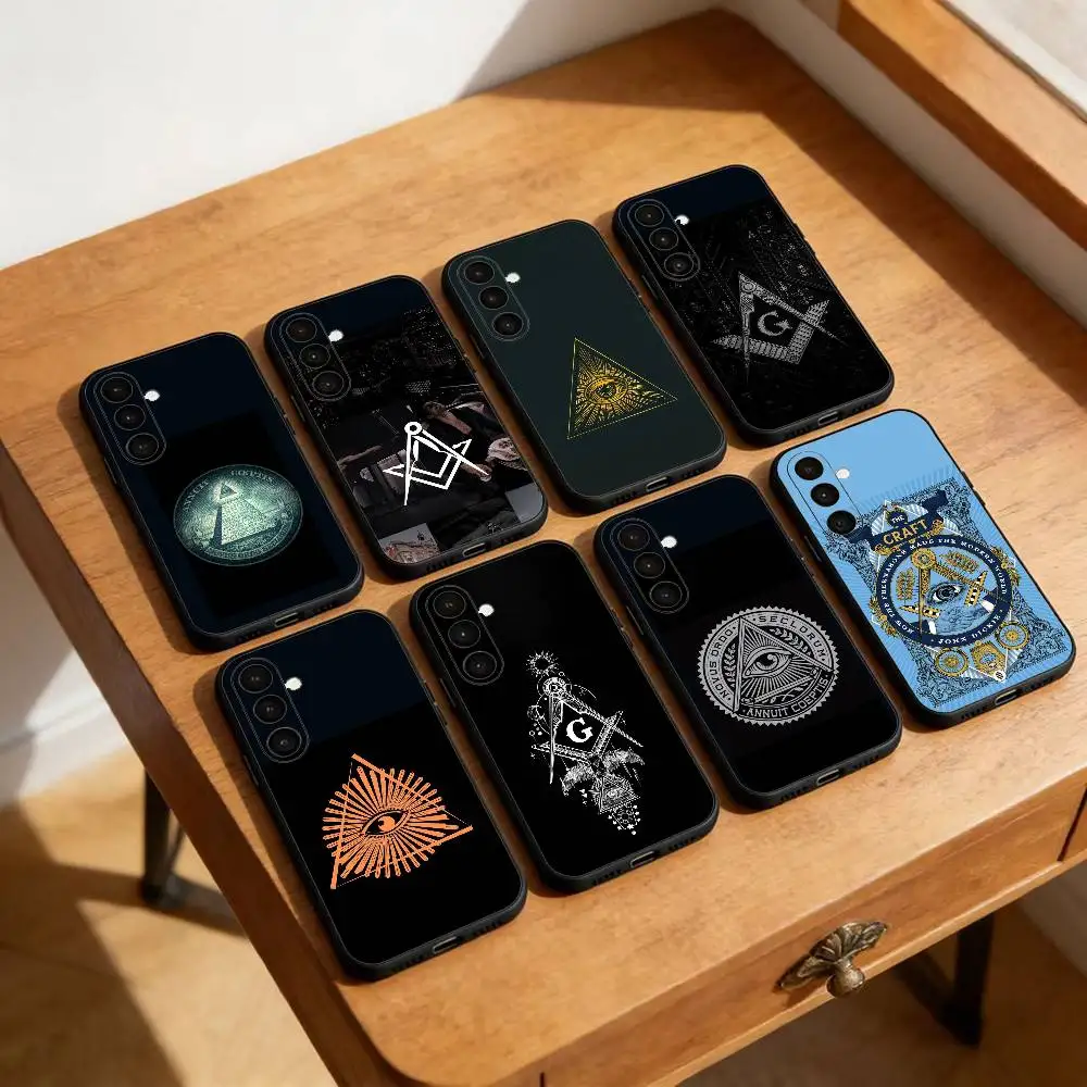 Freemasonry Symbol Phone Case For Samsung Galaxy A20,21s,22,31,32,52,53,72,73,80,91 Soft Black Shell
Freemasonry Symbol Phone Case For Samsung Galaxy A20,21s,22,31,32,52,53,72,73,80,91 Soft Black Shell