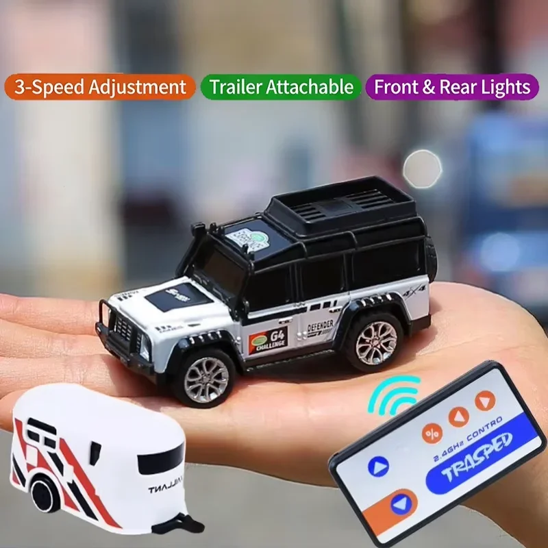 1:64 Mini RC Car 2.4G Remote Control Cars Drifting Alloy Truck Model with Light Off-Road Vehicle Kid Toy for Boy Children Gifts
1:64 Mini RC Car 2.4G Remote Control Cars Drifting Alloy Truck Model with Light Off-Road Vehicle Kid Toy for Boy Children Gifts