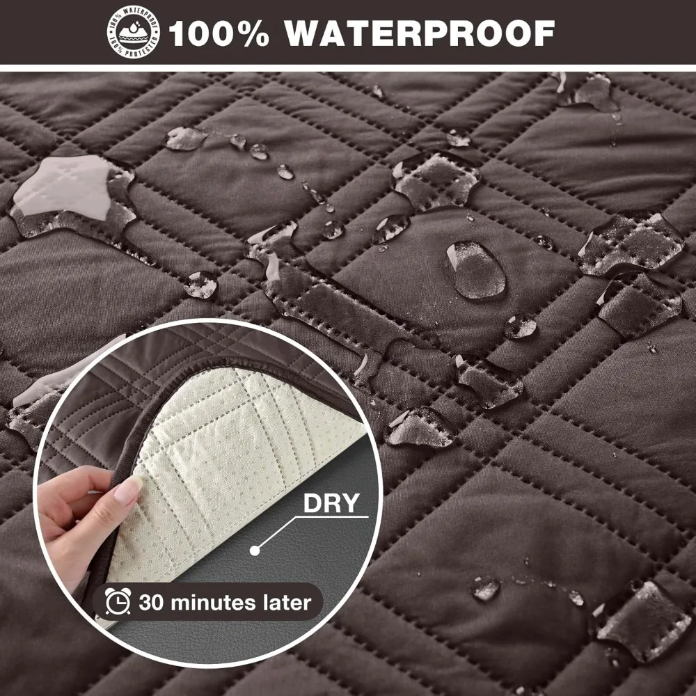 Loveseat Recliner Cover Waterproof Pet Protector with Center Console and Straps for Dual Split Reclining Sofa 2 Seater
Loveseat Recliner Cover Waterproof Pet Protector with Center Console and Straps for Dual Split Reclining Sofa 2 Seater