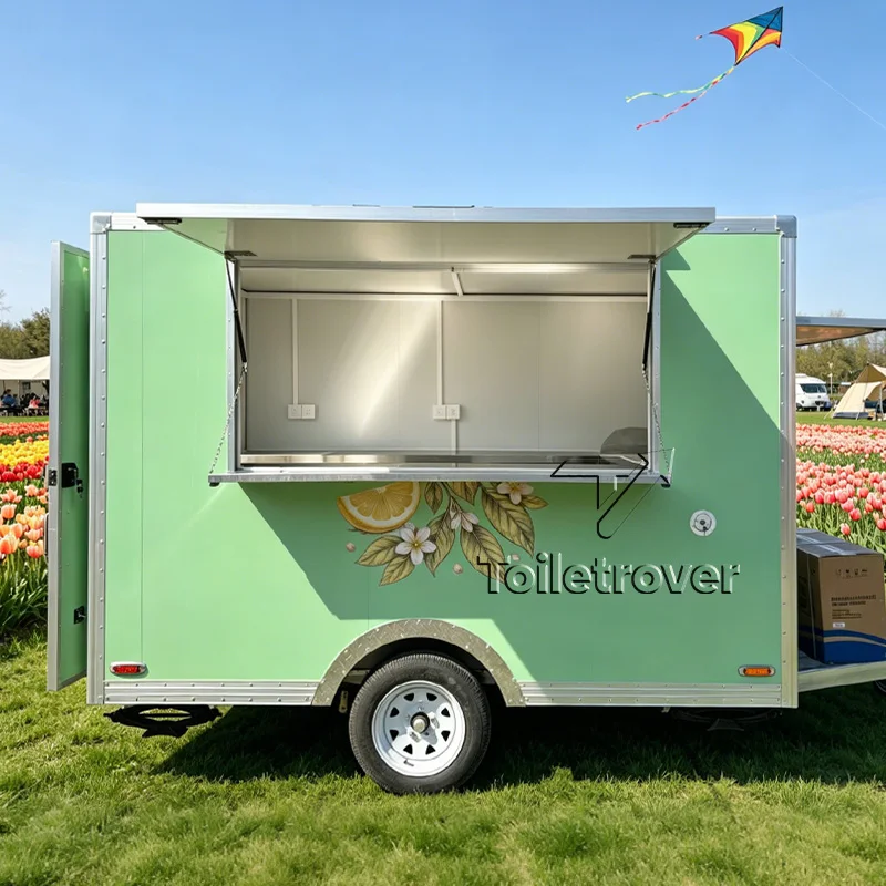 Custom Ice Cream Food Cart Mobile Food Truck Trailer Stainless Steel Food Trailer Commercial Food Truck with Fridge
Custom Ice Cream Food Cart Mobile Food Truck Trailer Stainless Steel Food Trailer Commercial Food Truck with Fridge