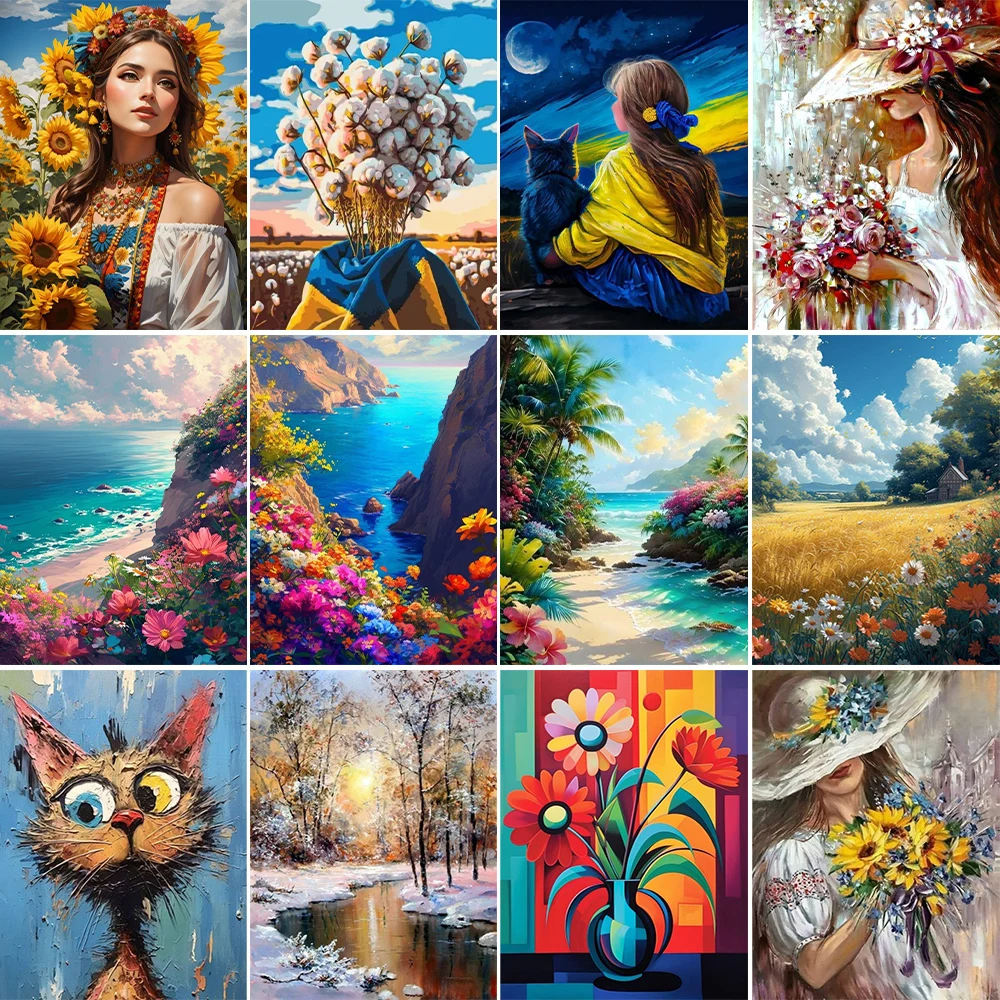 Adults Oil Painting Package Diy Coloring By Numbers On Canvas Acrylic Paint Kit Wall Art For Living Room Home Decoration Gift
Adults Oil Painting Package Diy Coloring By Numbers On Canvas Acrylic Paint Kit Wall Art For Living Room Home Decoration Gift
