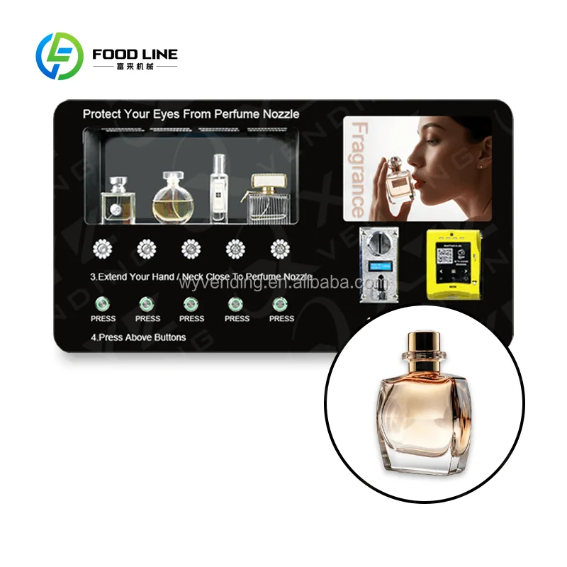 Factory Direct Supply Fragrance Spray Vending Machine Perfume Spray Smart Wall Mounted Perfumes Spraying Vending Machine
Factory Direct Supply Fragrance Spray Vending Machine Perfume Spray Smart Wall Mounted Perfumes Spraying Vending Machine