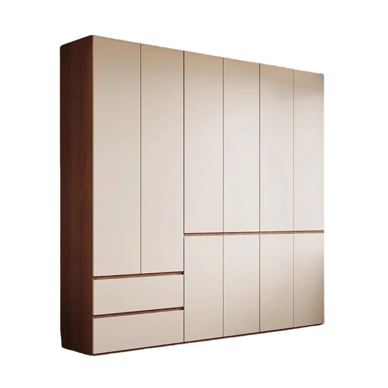 Simple solid wood wardrobe household bedroom segmented handle-free wardrobe new 2024 one-door to top storage
Simple solid wood wardrobe household bedroom segmented handle-free wardrobe new 2024 one-door to top storage