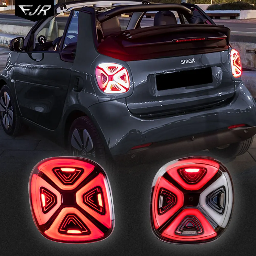 Для Mercedes Benz Smart 2015-2019 задний фонарь в сборе, модифицированные светодиодные задние фонари, указатель поворота, автомобильные лампы, аксессуары, обновление
Для Mercedes Benz Smart 2015-2019 задний фонарь в сборе, модифицированные светодиодные задние фонари, указатель поворота, автомобильные лампы, аксессуары, обновление