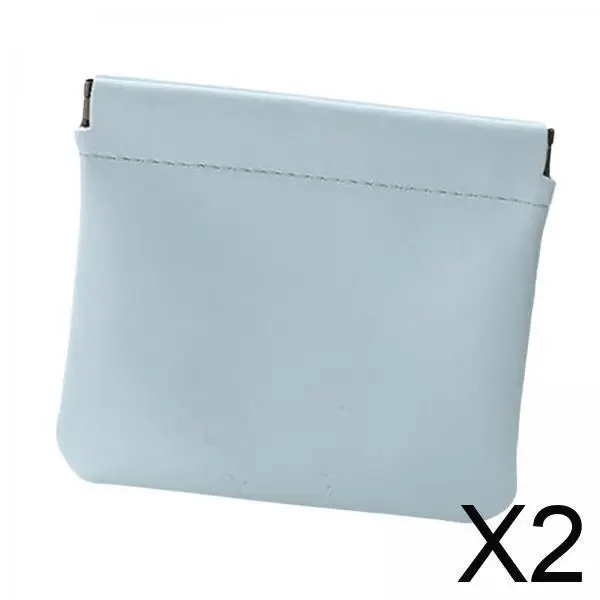 2x Portable Makeup Pouch, Waterproof Small Bag Without Zipper
2x Portable Makeup Pouch, Waterproof Small Bag Without Zipper