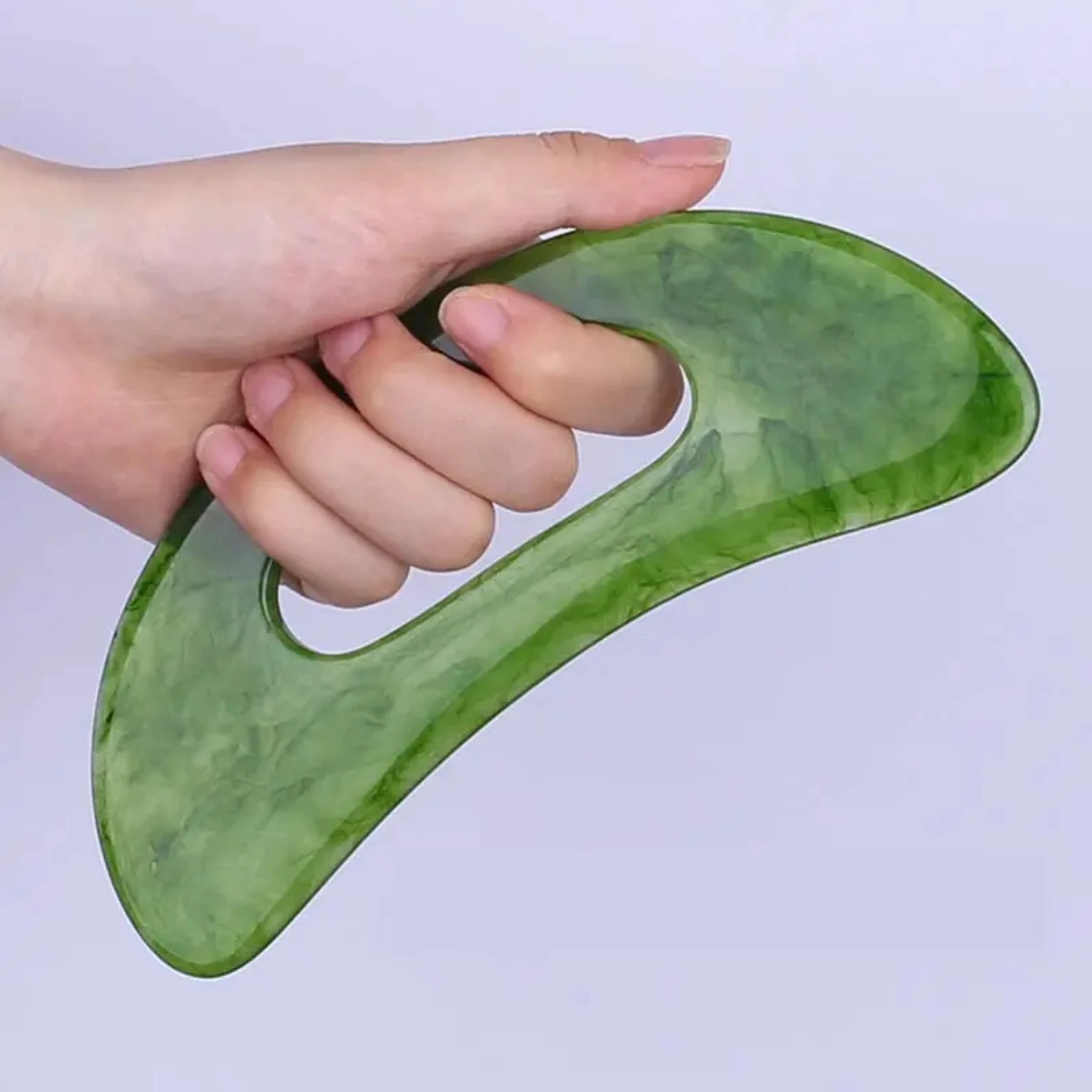 Handle Gua Sha Massage Tool for Deep Tissue Resin Massage - Effective Lymphatic Drainage and Body Shaping Massager
Handle Gua Sha Massage Tool for Deep Tissue Resin Massage - Effective Lymphatic Drainage and Body Shaping Massager