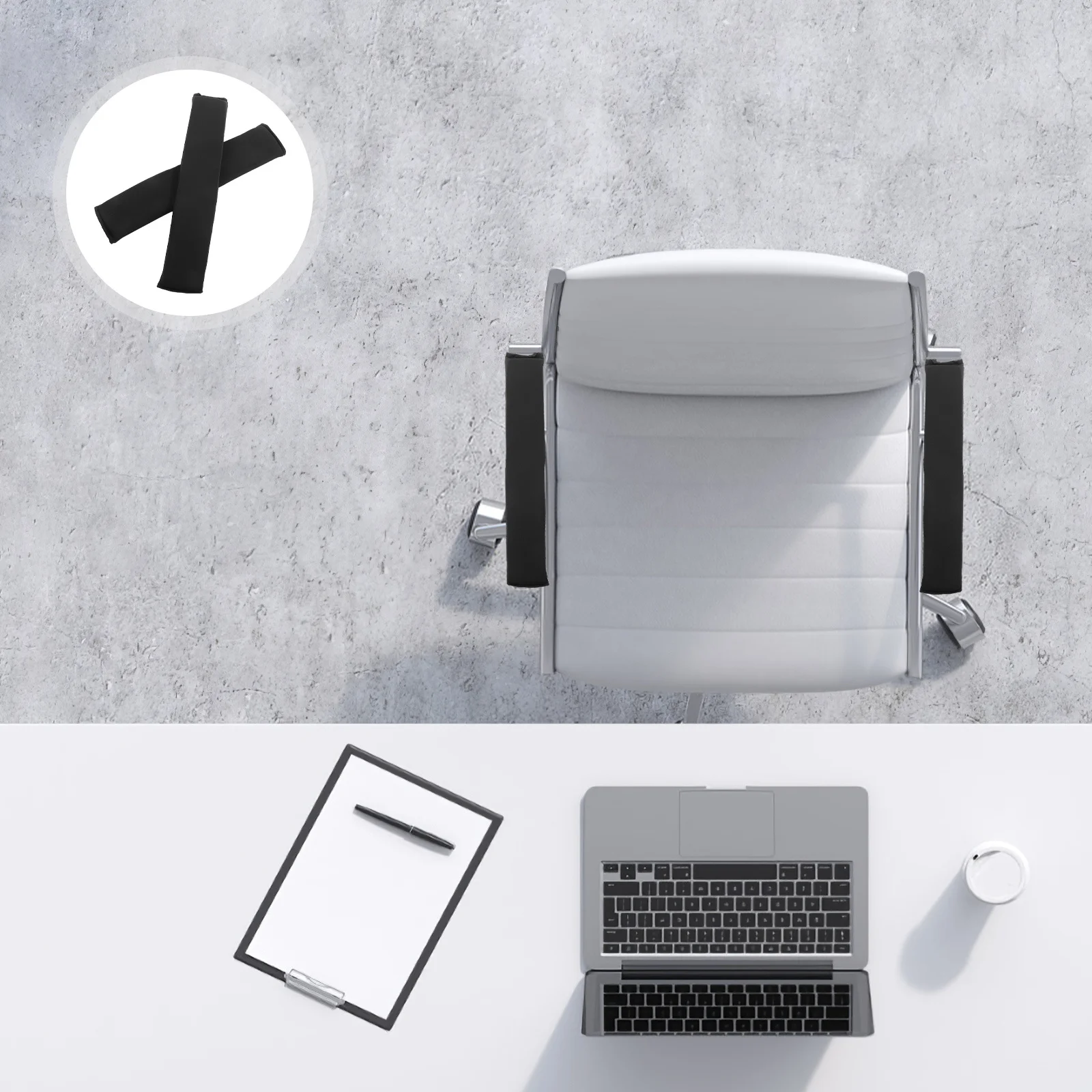 2Pcs Office Chair Armrest Pads Soft Sponge Support for Gaming Chairs Ergonomic Design Reduces Arm Fatigue Universal
2Pcs Office Chair Armrest Pads Soft Sponge Support for Gaming Chairs Ergonomic Design Reduces Arm Fatigue Universal