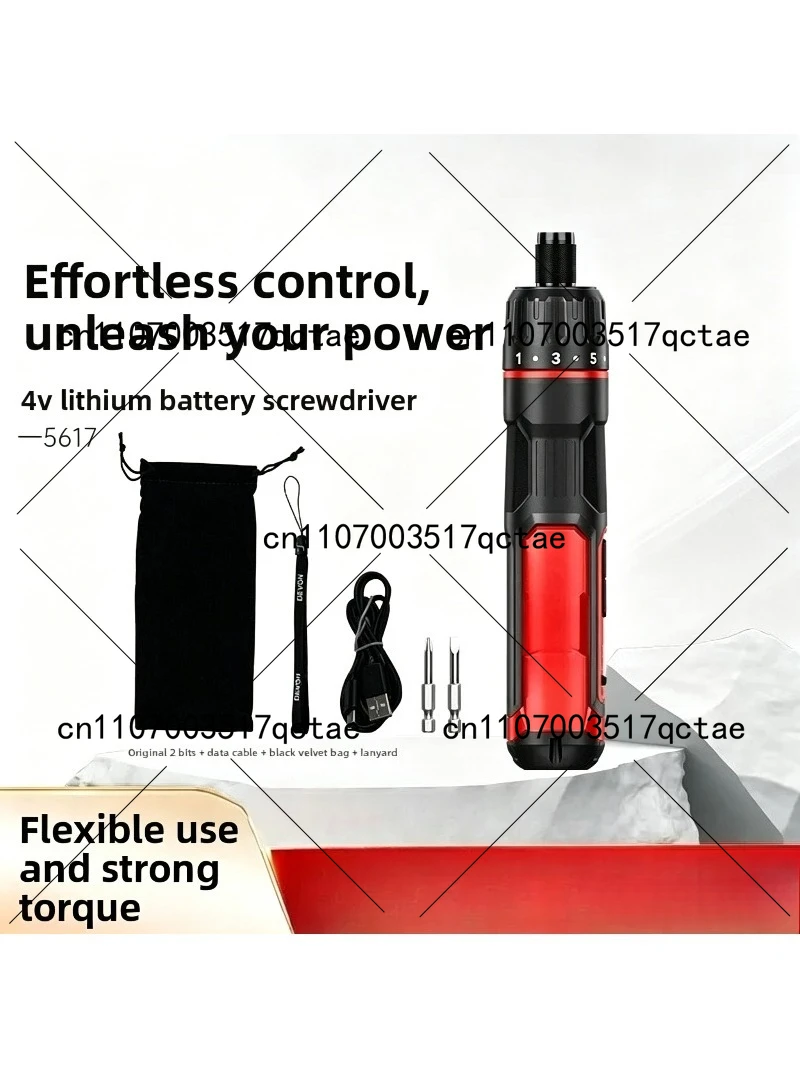 Cordless Electric Screwdriver 5617, Hex Bit Driver for Home Use
Cordless Electric Screwdriver 5617, Hex Bit Driver for Home Use