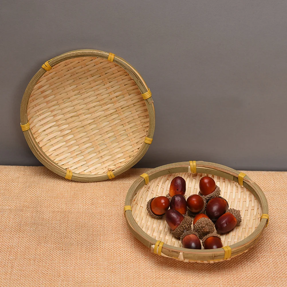 5 Pcs Bamboo Weaving Sieves Storage Rack Fruit Vegetable Basket Kitchen Bar Drain Sift Home Restaurant
5 Pcs Bamboo Weaving Sieves Storage Rack Fruit Vegetable Basket Kitchen Bar Drain Sift Home Restaurant