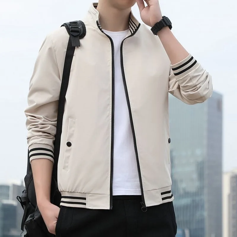 Autumn Jacket Men 2024 New Casual Outwear Korean Version Slim Solid Color Coat Plus Size Overcoat Versatile Stand Up Collar Top
Autumn Jacket Men 2024 New Casual Outwear Korean Version Slim Solid Color Coat Plus Size Overcoat Versatile Stand Up Collar Top