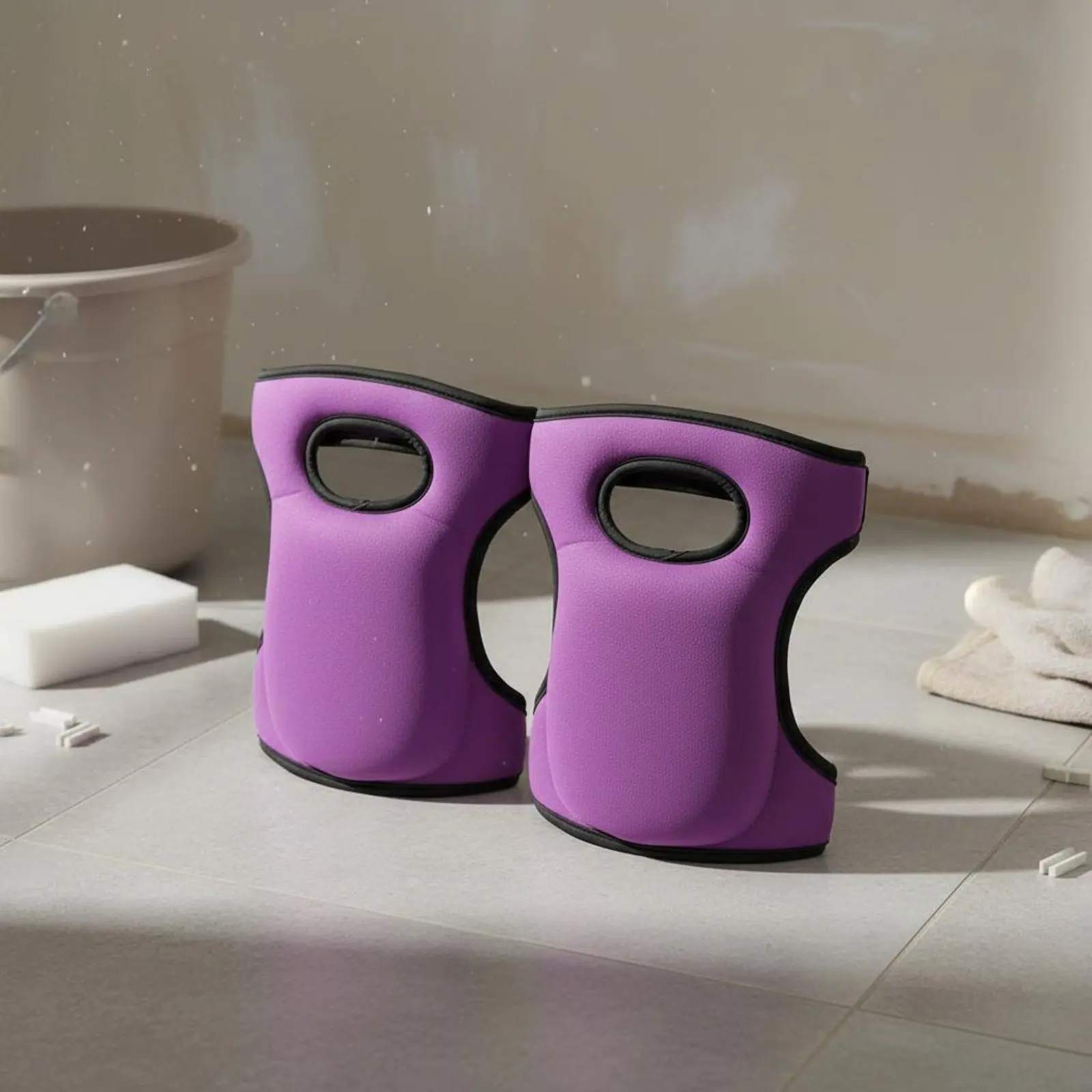 2 Pieces Gardening Knee Pads Lightweight Foam Kneeling Pads Adjustable Strap Knee Protectors Water-Resistant for Housework
2 Pieces Gardening Knee Pads Lightweight Foam Kneeling Pads Adjustable Strap Knee Protectors Water-Resistant for Housework