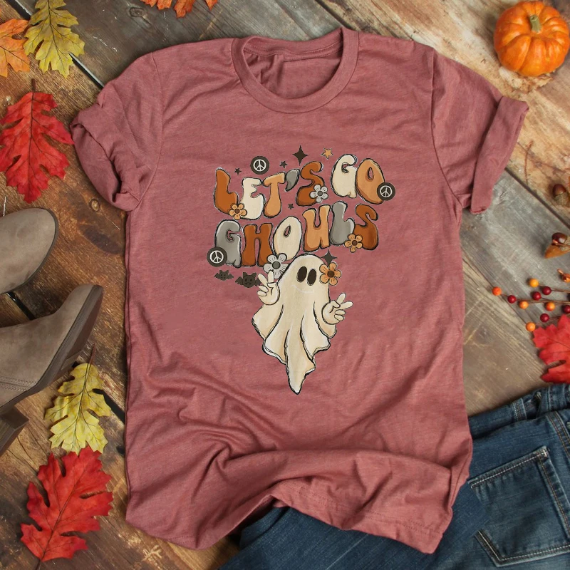 Lets Go Ghouls Shirt Vintage Halloween Tshirt Retro Fall Shirt Fall Top Women Vintage Ghost Tshirt Halloween Women Clothing XL
Lets Go Ghouls Shirt Vintage Halloween Tshirt Retro Fall Shirt Fall Top Women Vintage Ghost Tshirt Halloween Women Clothing XL