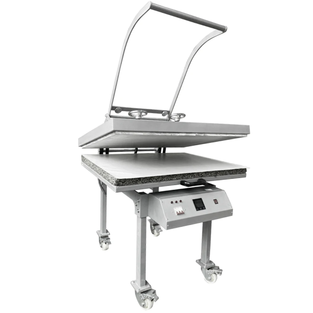 Термопресс 60*80 см с автоматическим выдвижным механизмом, быстрым нагревом и точным контролем температуры для идеального переноса изображений
Термопресс 60*80 см с автоматическим выдвижным механизмом, быстрым нагревом и точным контролем температуры для идеального переноса изображений