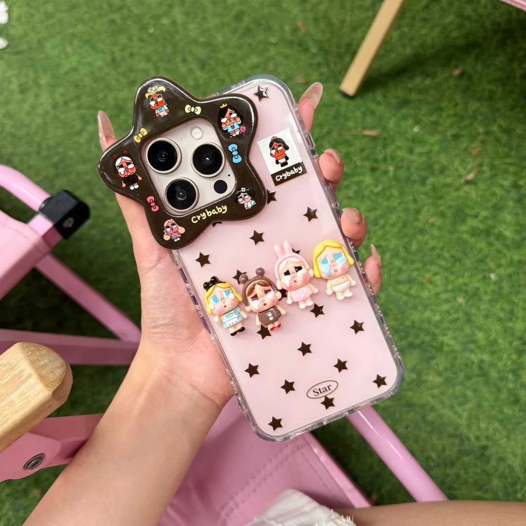 Korean INS 3D Cartoon Girls Phone Case for iPhone 16 15 14 Pro Max Cute Luxury Stylish Shockproof Protective Cover with Hing
Korean INS 3D Cartoon Girls Phone Case for iPhone 16 15 14 Pro Max Cute Luxury Stylish Shockproof Protective Cover with Hing