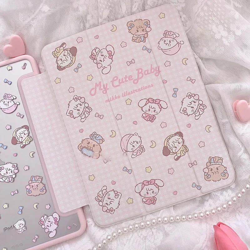 Korean ins Pink Cat New Tablet Case For iPad Pro 11 12.9in 13 M4 9.7 10.2 5/6th 7/8/9 10 11th MINI 6 7 Air 5 6 7 Trifold Case
Korean ins Pink Cat New Tablet Case For iPad Pro 11 12.9in 13 M4 9.7 10.2 5/6th 7/8/9 10 11th MINI 6 7 Air 5 6 7 Trifold Case