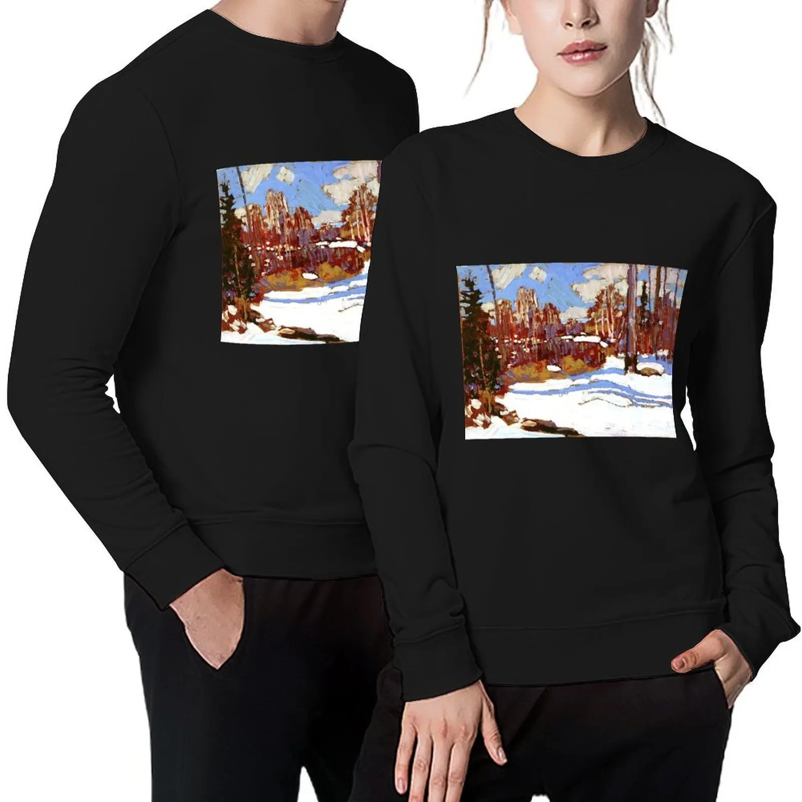Tom Thomson - Woods in Winter Pullover autumn autumn jacket men tracksuit men's winter sweater new in sweatshirts
Tom Thomson - Woods in Winter Pullover autumn autumn jacket men tracksuit men's winter sweater new in sweatshirts