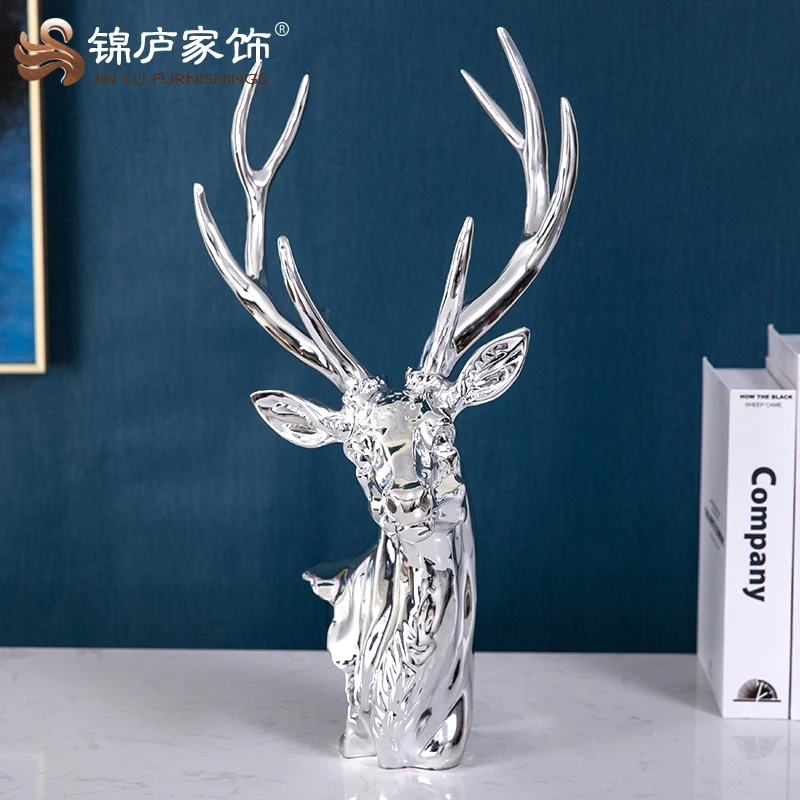 European Style Living Room Office Creative Deer Head Decoration Home Decorative Crafts
European Style Living Room Office Creative Deer Head Decoration Home Decorative Crafts