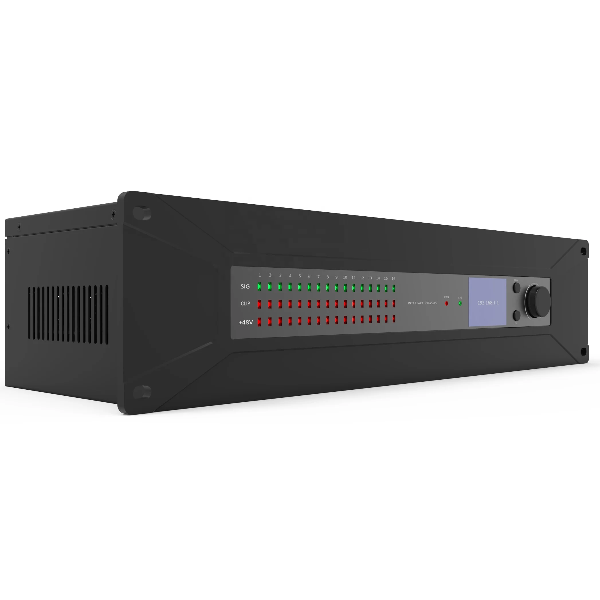 16 Channels Analog Input Dante Convert Audio Interface Complete Professional Sound System
16 Channels Analog Input Dante Convert Audio Interface Complete Professional Sound System