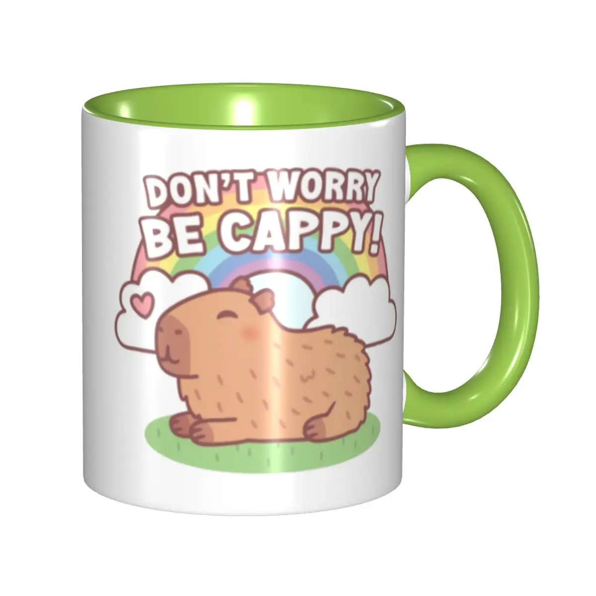 DIY Cute Capybara And Rainbow Ceramic Mugs Personalized Coffee Cup Creative Gift
DIY Cute Capybara And Rainbow Ceramic Mugs Personalized Coffee Cup Creative Gift
