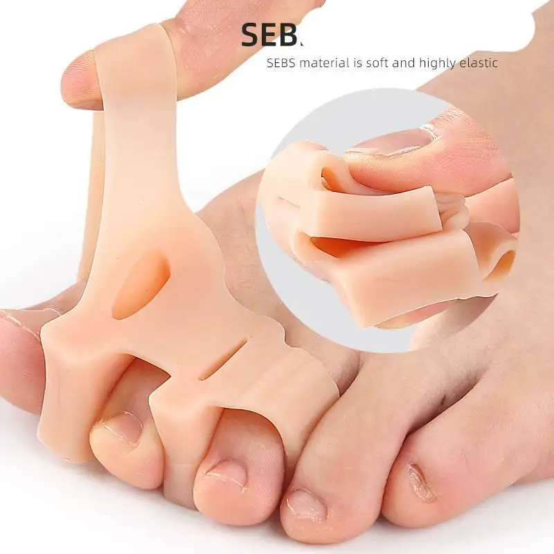 1/2/5Pairs Professional Gel Toe Spacers for Bunions Silicone Toes Separator 3 Holes Hallux Valgus Corrector & Foot Care Tools
1/2/5Pairs Professional Gel Toe Spacers for Bunions Silicone Toes Separator 3 Holes Hallux Valgus Corrector & Foot Care Tools