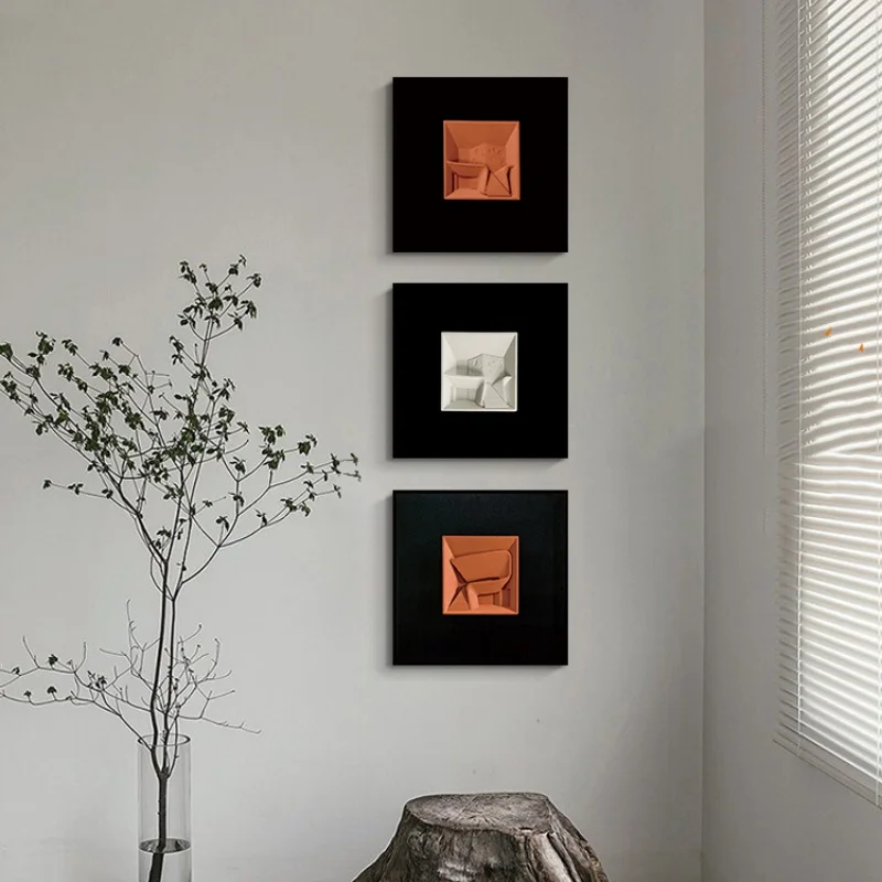 3D Decorative Painting Abstract Geometric Pendant Background Wall Decoration Square Mural Room Accessories
3D Decorative Painting Abstract Geometric Pendant Background Wall Decoration Square Mural Room Accessories