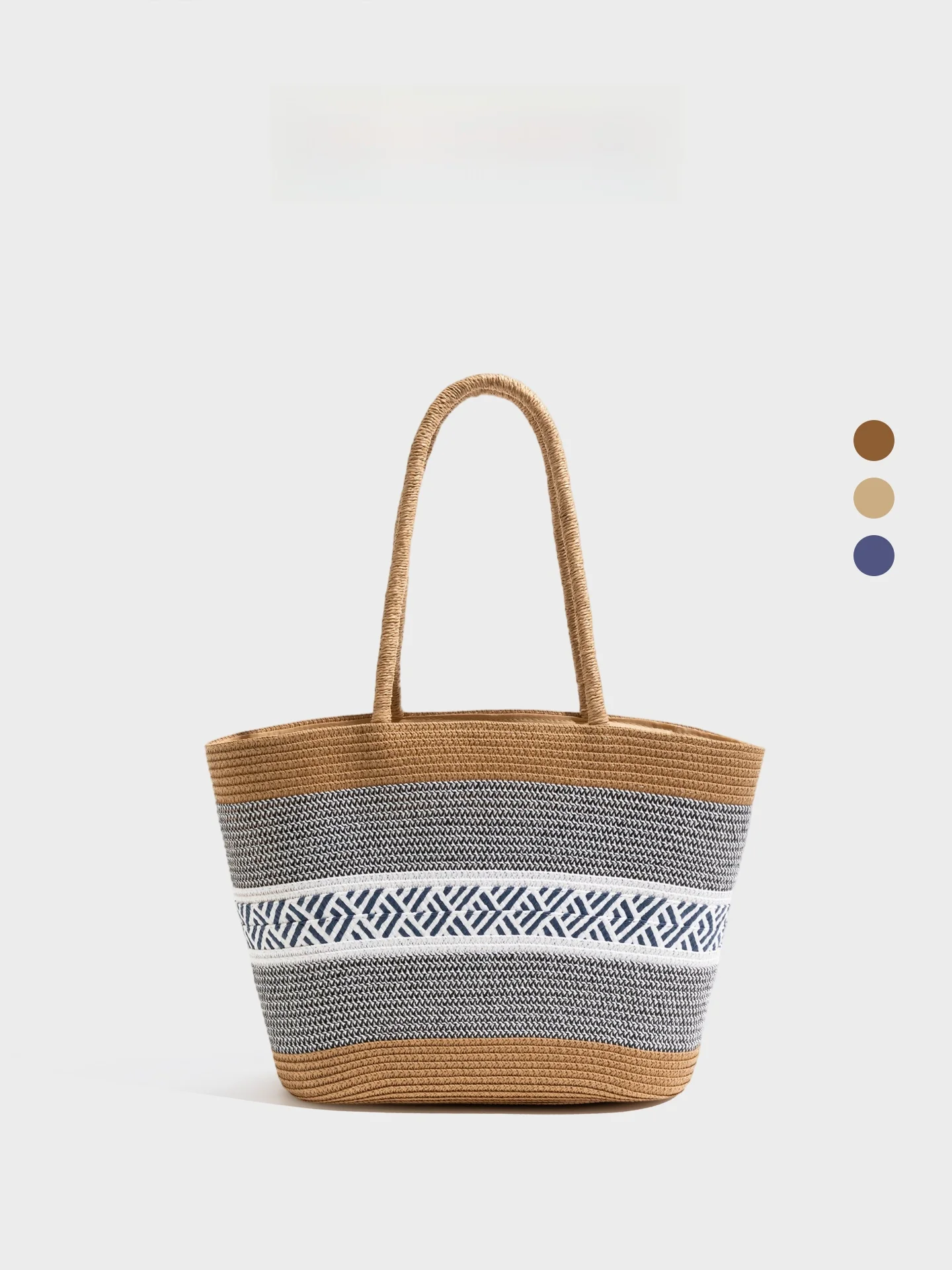 Orange Girl Large Capacity Color Block Straw Weaving Tote Bag Beach Handbag Women's Single Shoulder Bag Versatile Holiday Bag
Orange Girl Large Capacity Color Block Straw Weaving Tote Bag Beach Handbag Women's Single Shoulder Bag Versatile Holiday Bag