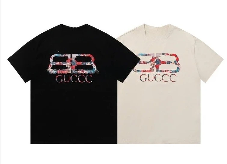 Summer High-quality Short-sleeved Loose Same Casual New Printed Fashion Men's and Women's Short-sleeved Couple Crew Neck T-shirt
Summer High-quality Short-sleeved Loose Same Casual New Printed Fashion Men's and Women's Short-sleeved Couple Crew Neck T-shirt