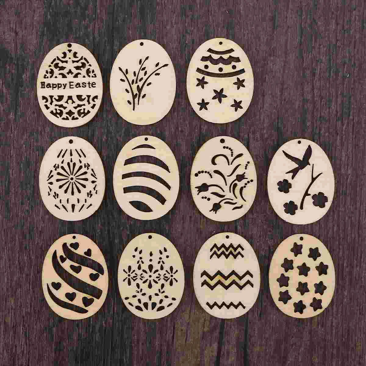 25pcs Easter Egg Shape Wooden Pieces Cutouts Craft Embellishments Wood Ornament Manual Accessories for DIY (without Rope)
25pcs Easter Egg Shape Wooden Pieces Cutouts Craft Embellishments Wood Ornament Manual Accessories for DIY (without Rope)
