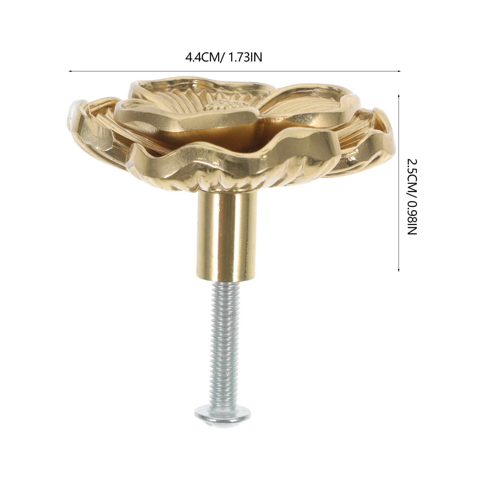 Brass Cabinet Knob Flower Shape Small Decorative Furniture Knob for Dresser Drawer Cupboard Wardrobe Handle Door Pull Handle
Brass Cabinet Knob Flower Shape Small Decorative Furniture Knob for Dresser Drawer Cupboard Wardrobe Handle Door Pull Handle
