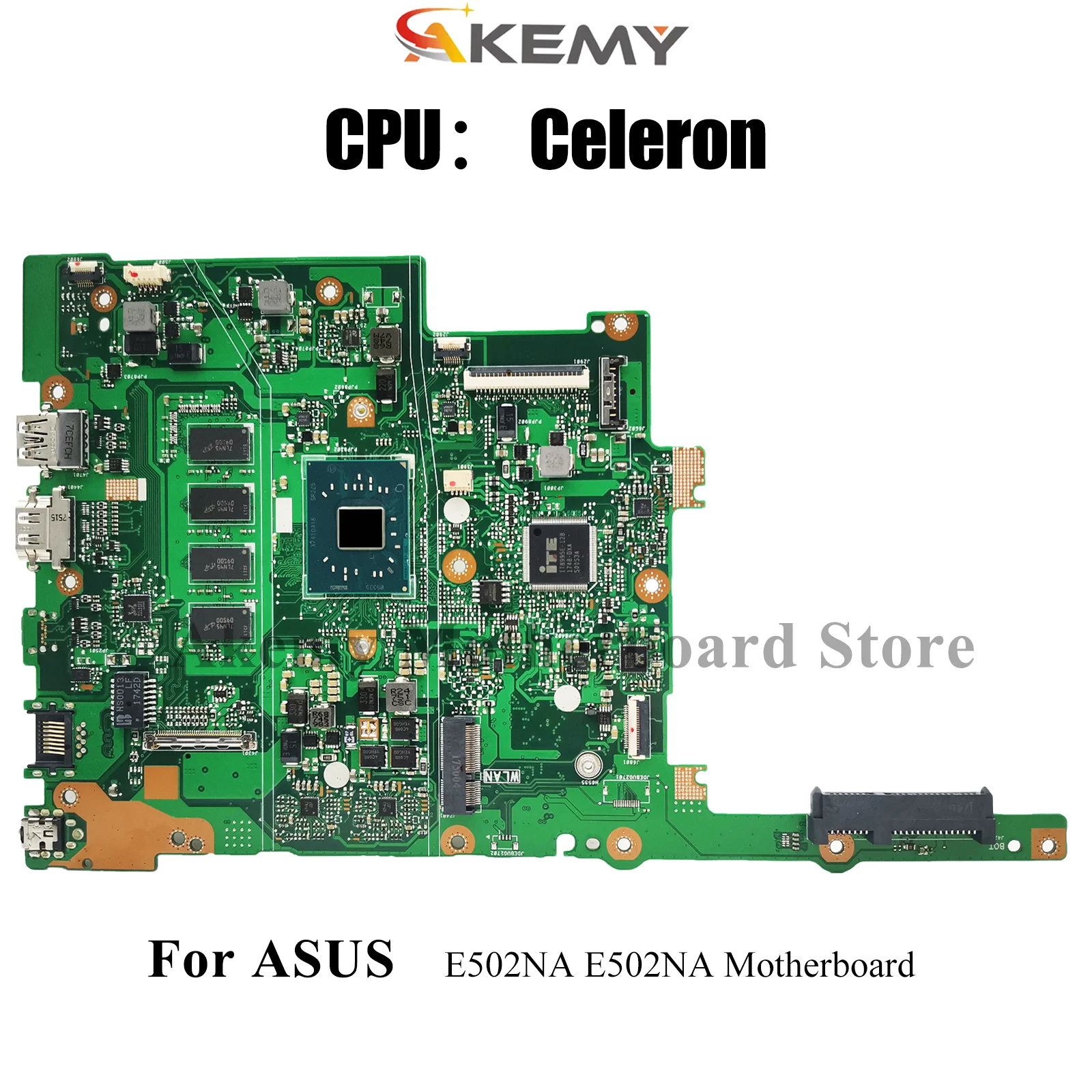 E502NA Laptop Motherboard For ASUS EeeBook E502NA E502N Notebook Mainboard With Celeron CPU 100% tests OK fast shipping stk
E502NA Laptop Motherboard For ASUS EeeBook E502NA E502N Notebook Mainboard With Celeron CPU 100% tests OK fast shipping stk