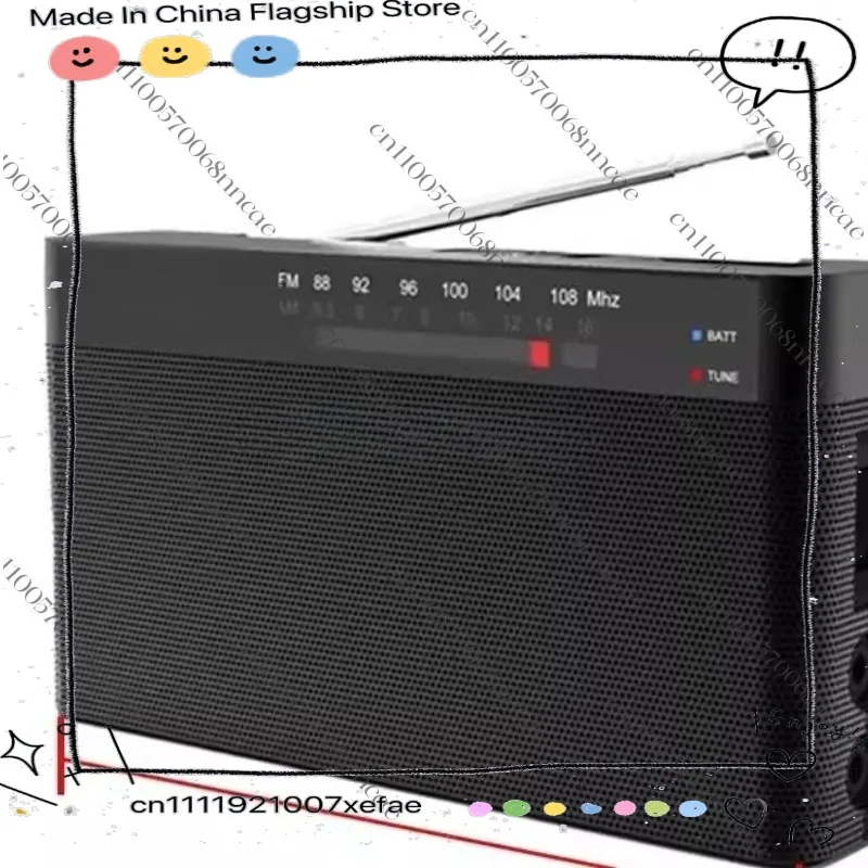 Portable AM/FM Radio 306 High Volume Vintage Semiconductor Radio for Elderly
Portable AM/FM Radio 306 High Volume Vintage Semiconductor Radio for Elderly