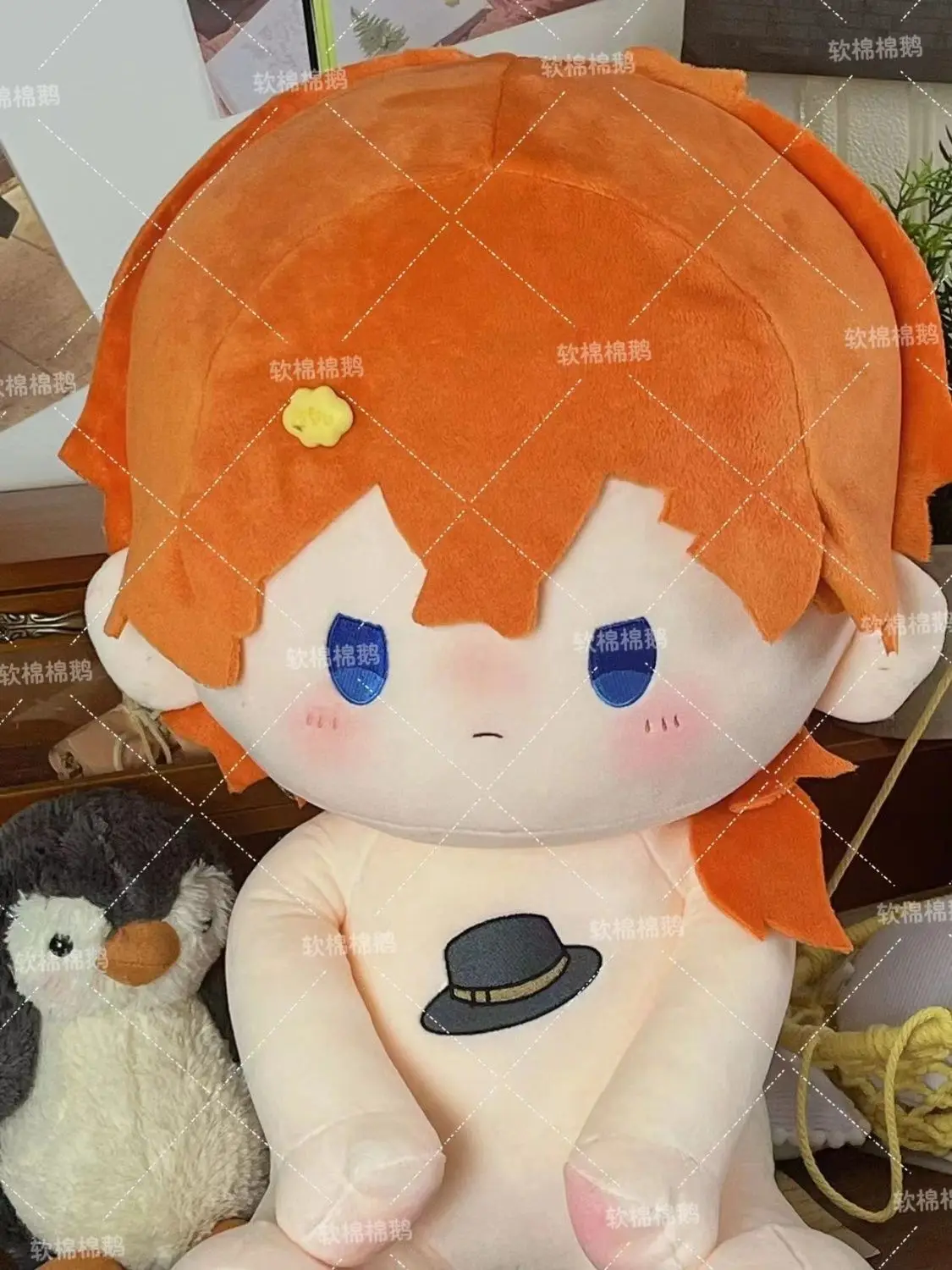 Anime Role Handsome Boy Nakahara ChuyaAttributes 40cmPlush Doll Body Dress Up Cotton Stuffed Plushie Pillow Cosplay Toys Gift
Anime Role Handsome Boy Nakahara ChuyaAttributes 40cmPlush Doll Body Dress Up Cotton Stuffed Plushie Pillow Cosplay Toys Gift