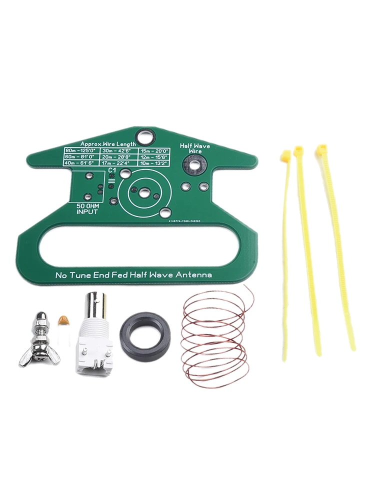 Balun PCB 49:1 Balun Unun Antenna End Fed Shortwave Without Tuning 100W Accessories
Balun PCB 49:1 Balun Unun Antenna End Fed Shortwave Without Tuning 100W Accessories