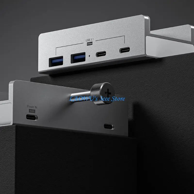 Y8AD Aluminum USB 3.1 Hub Clamp 4 Port USB Splitter USB Data Cable Desktop USB Hub
Y8AD Aluminum USB 3.1 Hub Clamp 4 Port USB Splitter USB Data Cable Desktop USB Hub