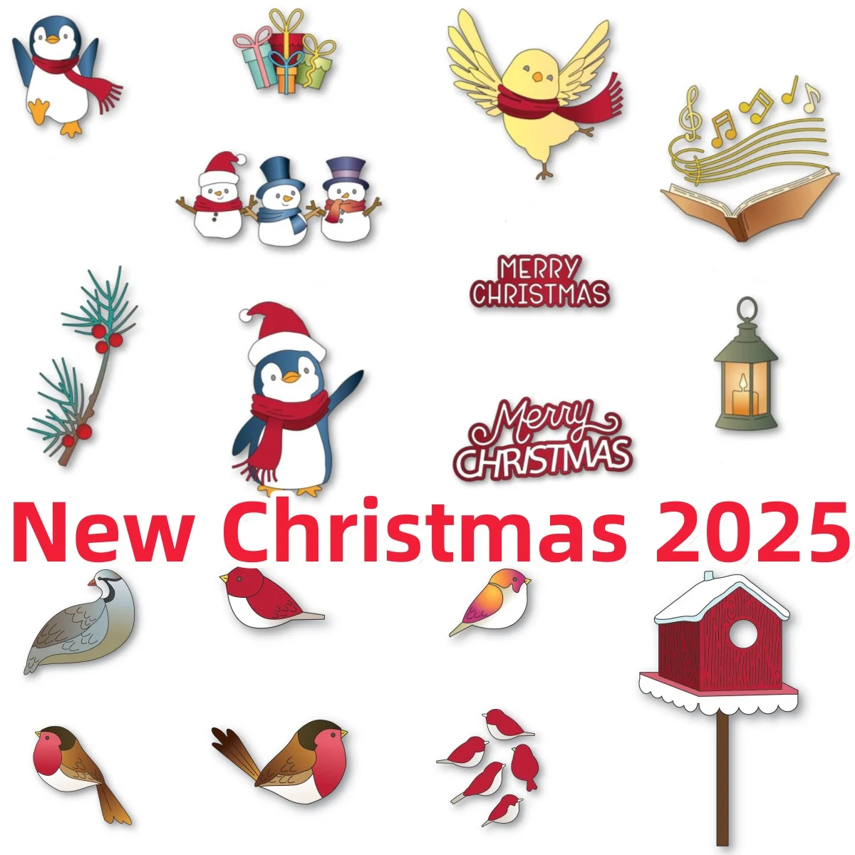 2025 Antique Lantern Musical Songbook Bird Berry Metal Cutting Dies for DIY Making Card Scrapbook Embossed Template Decoration
2025 Antique Lantern Musical Songbook Bird Berry Metal Cutting Dies for DIY Making Card Scrapbook Embossed Template Decoration