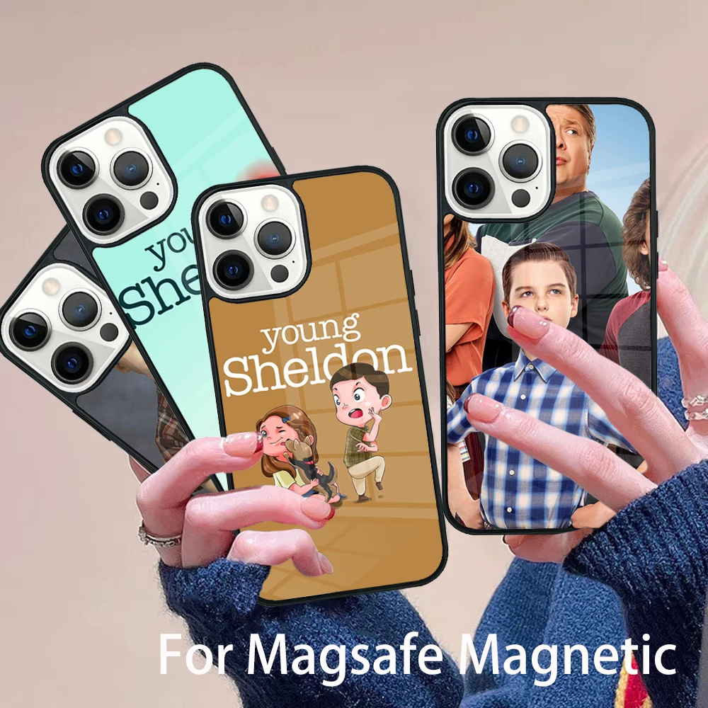 TV Series Young Sheldon Phone Case Magesafe Magnetic Wireless Charge Cover For IPhone 16 11 12 13 14 15 Pro Max Plus Mini
TV Series Young Sheldon Phone Case Magesafe Magnetic Wireless Charge Cover For IPhone 16 11 12 13 14 15 Pro Max Plus Mini