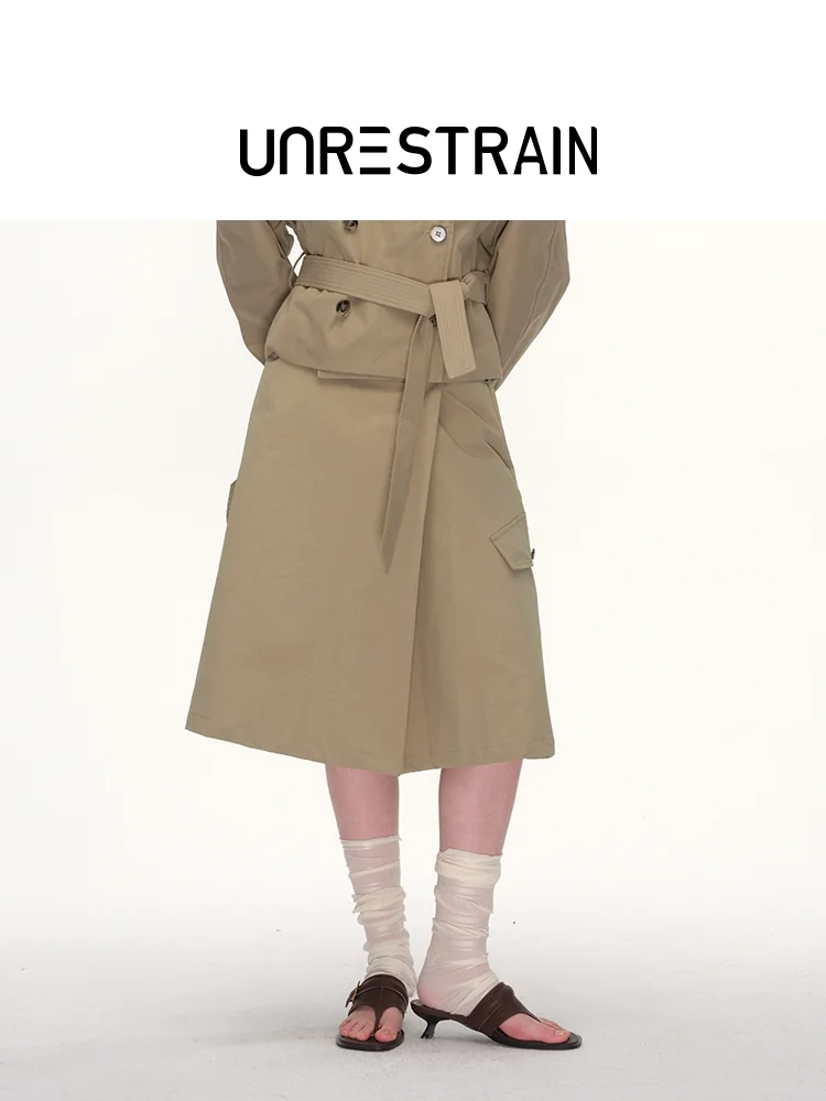 Юбка-трапеция UNRESTRAIN Unravel Dance с высокой талией и асимметричным подолом для женщин, простая и элегантная, для весеннего сезона
Юбка-трапеция UNRESTRAIN Unravel Dance с высокой талией и асимметричным подолом для женщин, простая и элегантная, для весеннего сезона