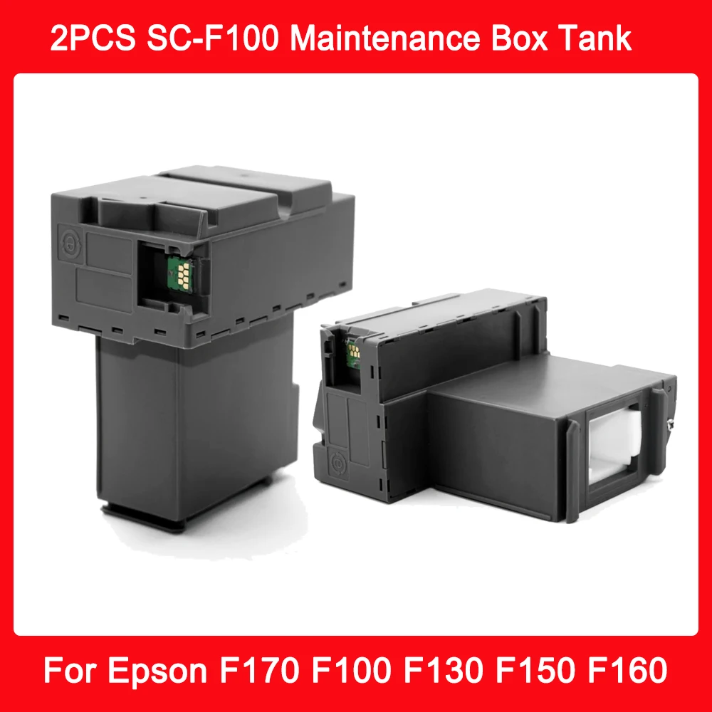 2PCS F100 C13S210125 SC-F100 Maintenance Box Tank S2101 SC23MB For Epson Surecolor F170 F100 F130 F150 F160 Maintenance Box
2PCS F100 C13S210125 SC-F100 Maintenance Box Tank S2101 SC23MB For Epson Surecolor F170 F100 F130 F150 F160 Maintenance Box