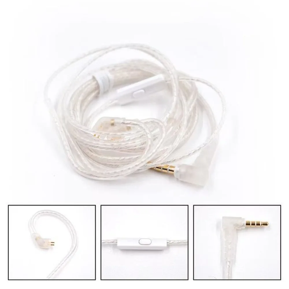 Silver Plated KZ Earphones Cables With Microphone Upgrade Cable KZ Headphones Wire High-Purity 3.5MM 2PIN Wired Earphones KZ
Silver Plated KZ Earphones Cables With Microphone Upgrade Cable KZ Headphones Wire High-Purity 3.5MM 2PIN Wired Earphones KZ