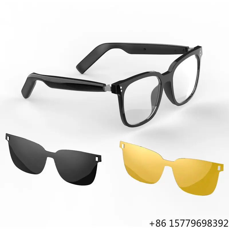 Unisex Smart Bluetooth Sunglasses Fashion Audio Glasses Driving Biking Daily Wear
Unisex Smart Bluetooth Sunglasses Fashion Audio Glasses Driving Biking Daily Wear