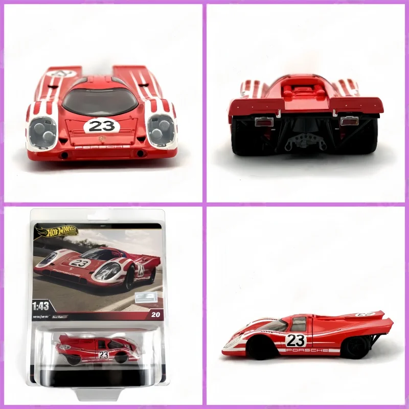 Genuine Hot Wheels 1:43 Collection Series Iron Bottom Rubber Tire Alloy Porsche 1970 Porsche 917 High Quality Collect Car Models
Genuine Hot Wheels 1:43 Collection Series Iron Bottom Rubber Tire Alloy Porsche 1970 Porsche 917 High Quality Collect Car Models