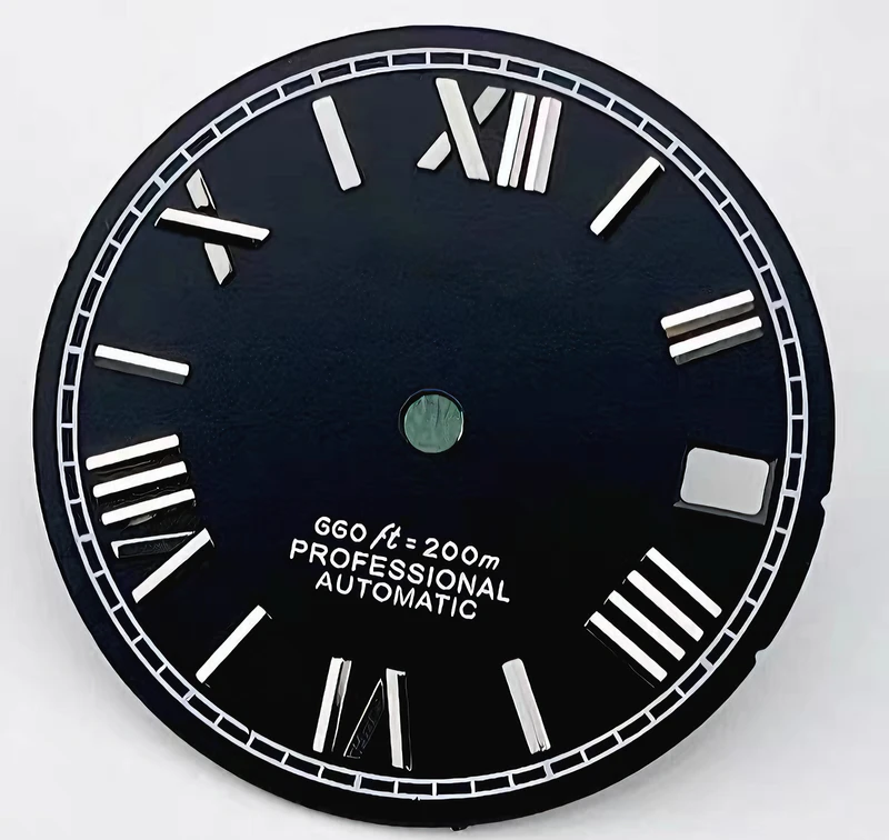 28.5mm NH35 Dial NH36 Dial no logo Single Date No Luminous Roman Log Mechanical Watch for Seiko mod
28.5mm NH35 Dial NH36 Dial no logo Single Date No Luminous Roman Log Mechanical Watch for Seiko mod