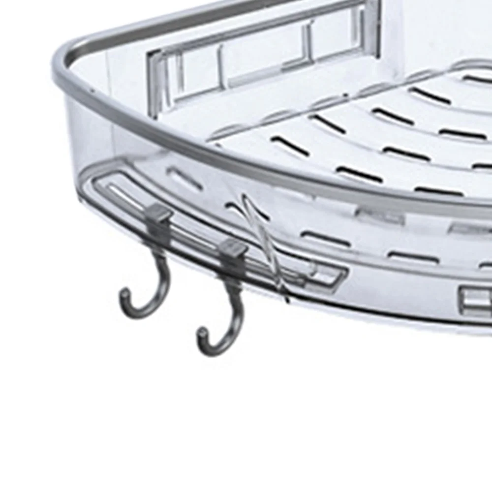 ABKW-Wall-Mounted Triple-Cornered Storage Rack,Bathroom Shelf With Towel Bar Hooks,Organizer For Bath Household
ABKW-Wall-Mounted Triple-Cornered Storage Rack,Bathroom Shelf With Towel Bar Hooks,Organizer For Bath Household