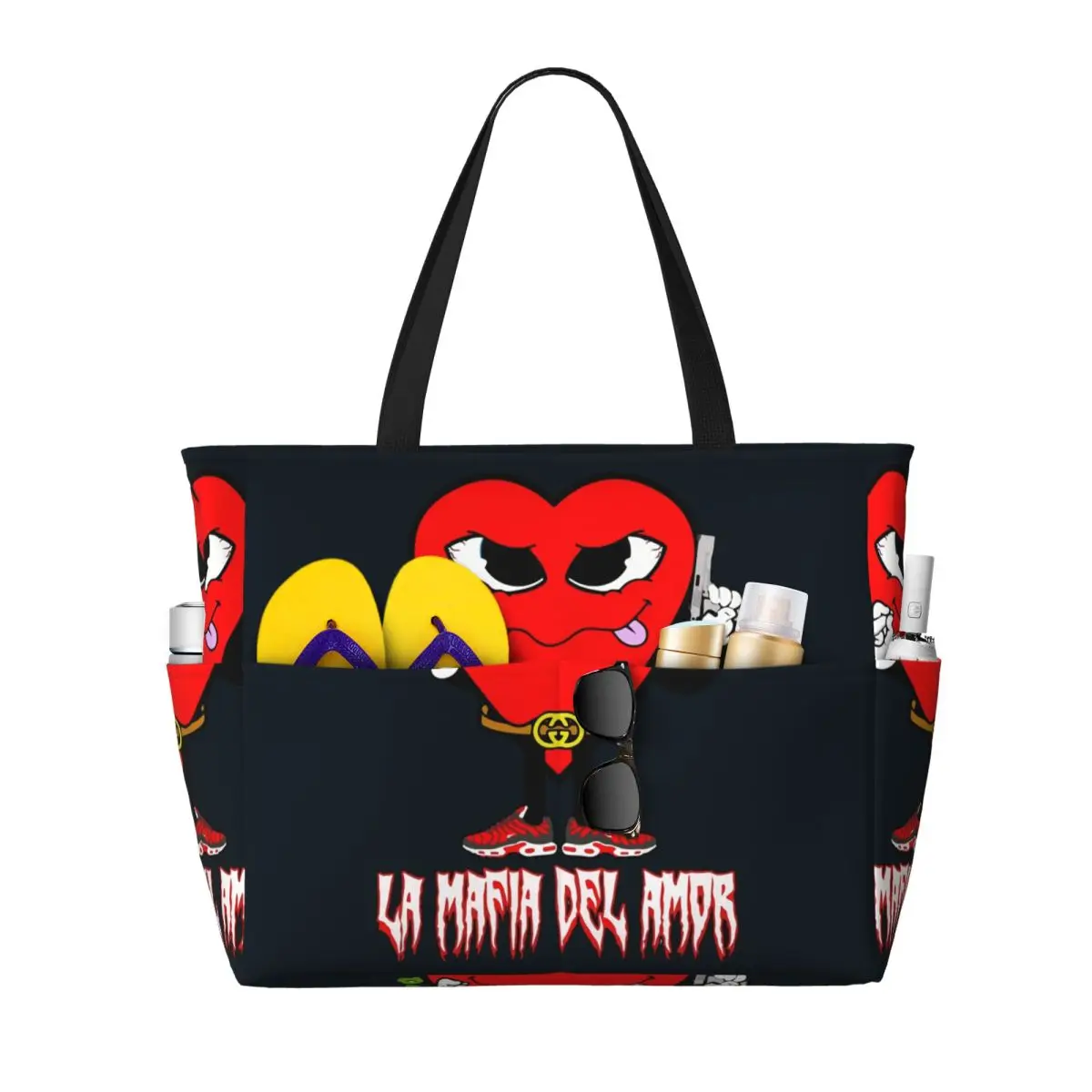 MAFIA OF LOVE Beach Tote Bag Sport Gym Yoga Duffle Large Tote Bag Women Travel Bag Fitness bag
MAFIA OF LOVE Beach Tote Bag Sport Gym Yoga Duffle Large Tote Bag Women Travel Bag Fitness bag